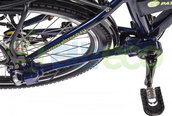 Велогибрид eltreco patrol кардан 24