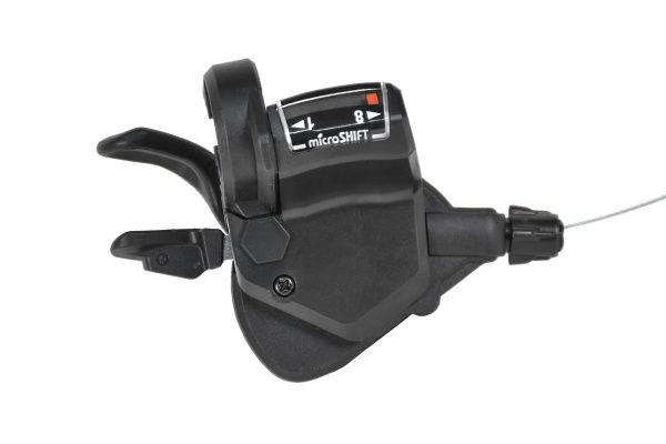 Шифтер MICROSHIFT TS39-8,правый,8 передач,триггер,черный Шифтер MICROSHIFT TS39-8,правый,8 передач,триггер,черный