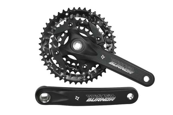 Система PROWHEEL VIGOR-401-NBURNER-401-N,(44/32/22)175мм,AL-6061-T6,CHAINLINE:50,BCD:104/64,под квадрат 113,черный