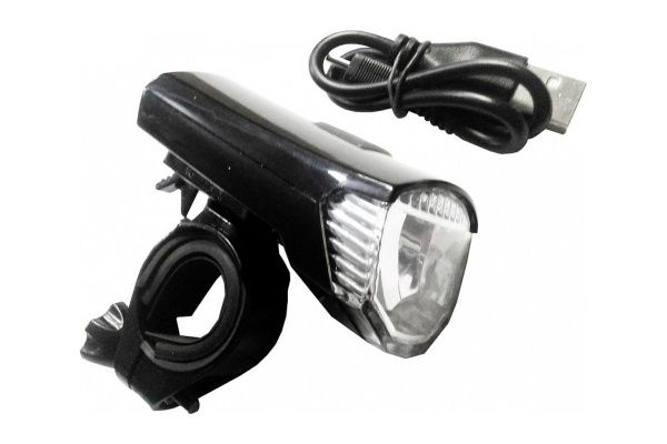 Передняя фара с подзарядкой, USB кабель, 1 CREE диод 3Вт, 2 реж. работы VL 7017